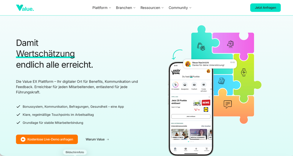 Value-App Nachhaltigkeit
