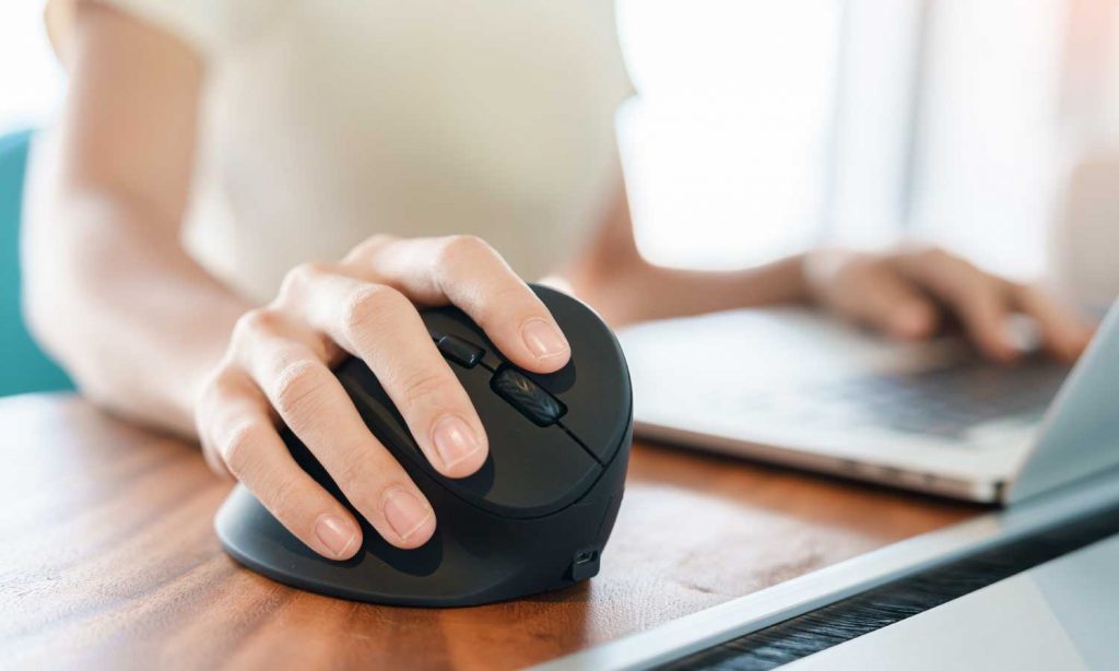 Eine ergonomische Tastatur und Maus sind mindestens so wichtig wie der richtige Stuhl