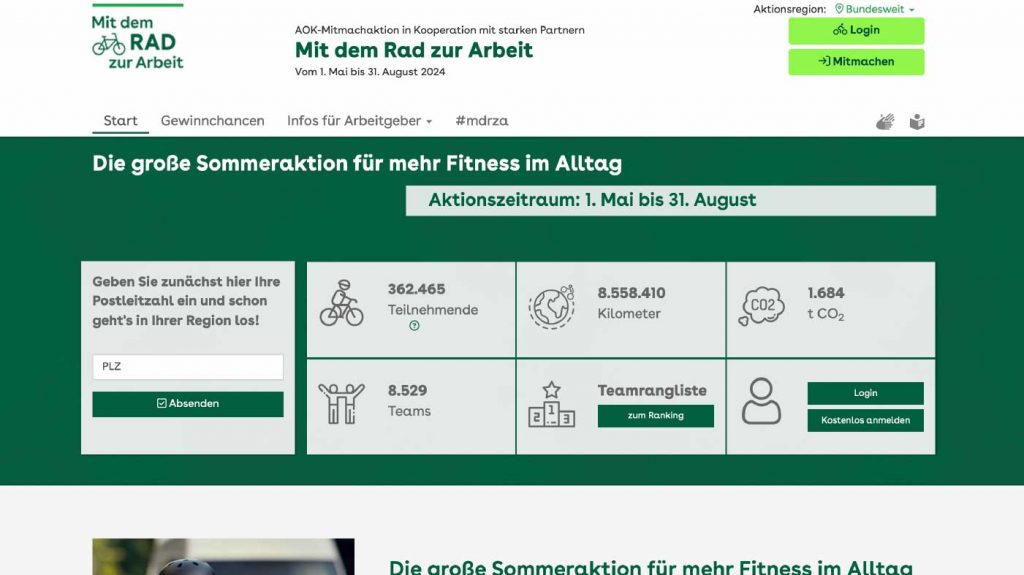 Mit dem Rad zur Arbeit nachhaltige Mobilität Anbieter