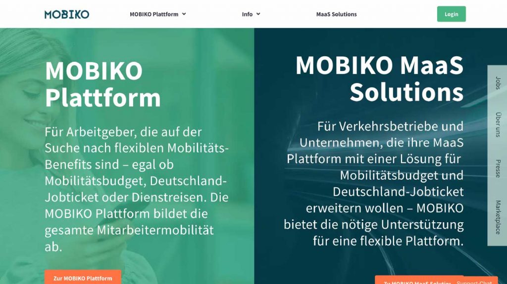 Anbieter Mobiko nachhaltige Mobilität