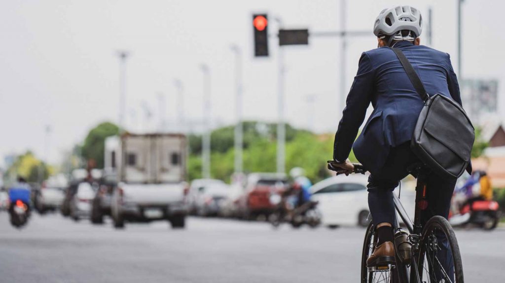 Nachhaltig mit dem Fahrrad zur Arbeit