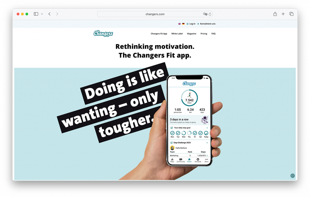 Corporate health provider Changers Fit